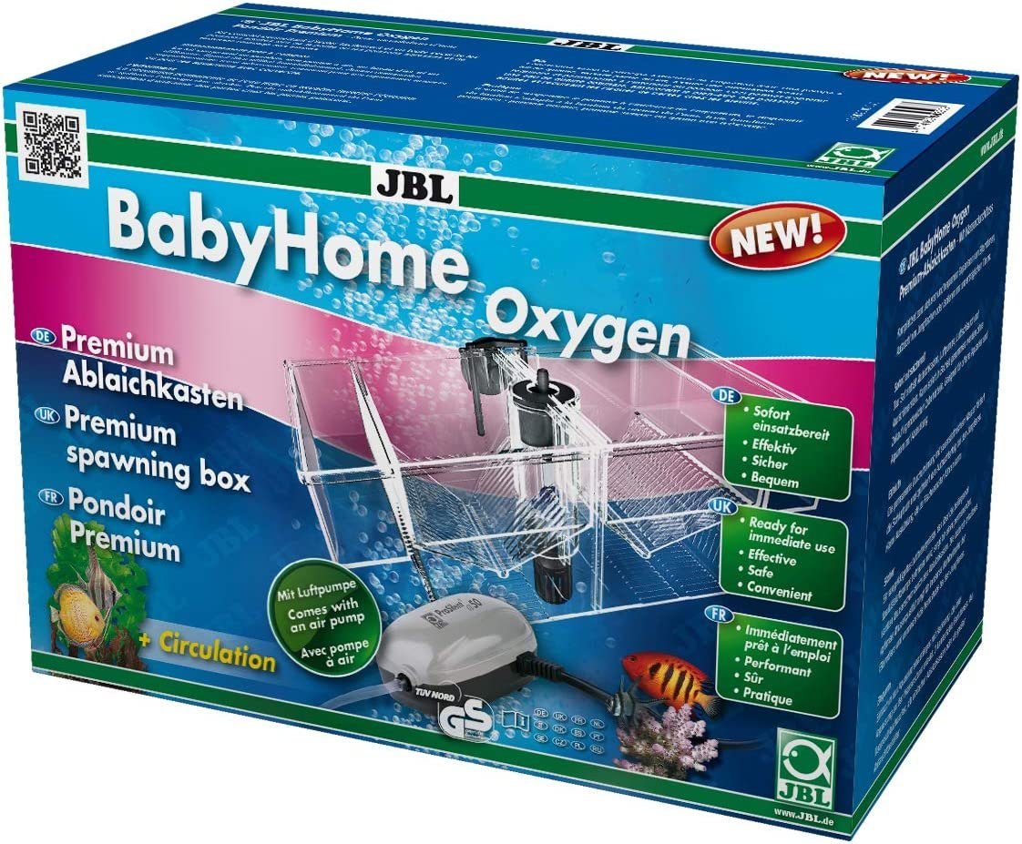 Aquariendeko JBL Baby Home Oxygen Ablaichkasten mit Luftpumpe