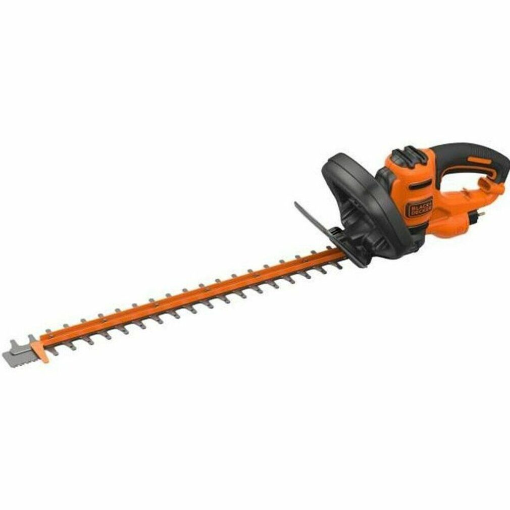 Black + Decker Heckenschere BLACK+DECKER Heckenschere BEHTS401 (orange/schwarz, 550 Watt)