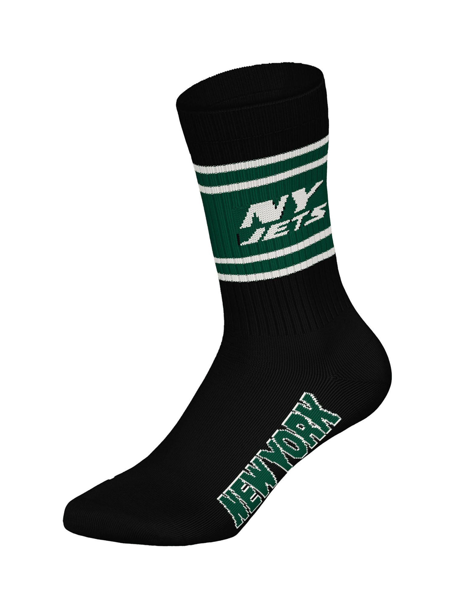 HUDDLE Freizeitsocken NY Jets Crew (3-Paar) Casual Socken, Alltagssocken günstig online kaufen