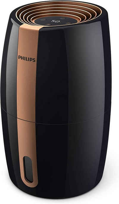 Philips Luftbefeuchter HU2718/10 Natürlich und Hygienisch durch nano Wassermoleküle kupfer
