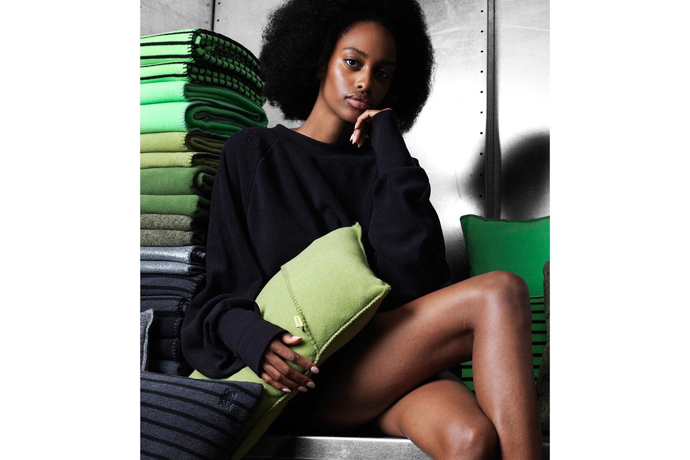 Wohndecke Soft-Fleece Decke 160 x 200 cm dunkel jade, zoeppritz