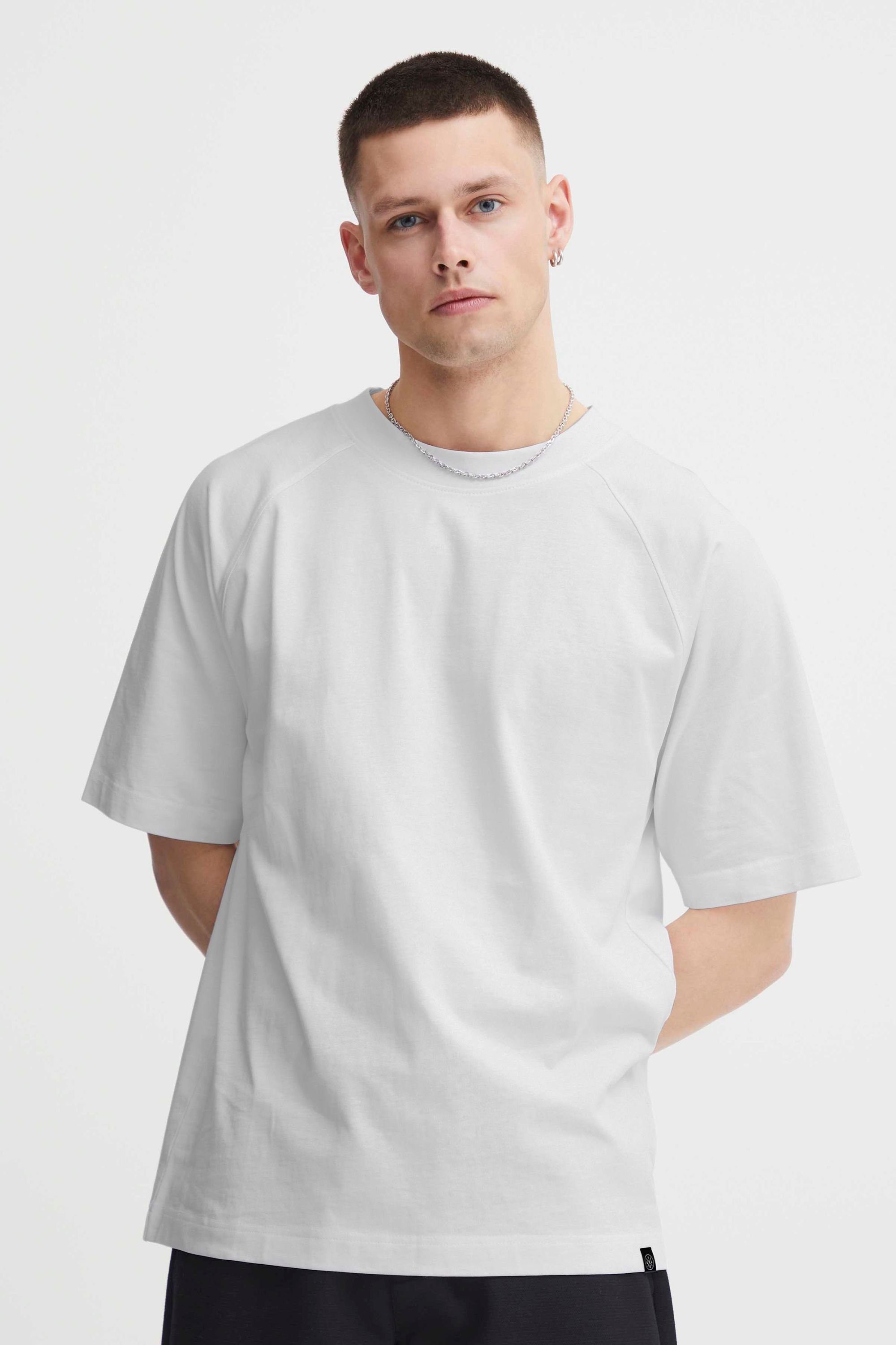 !Solid T-Shirt SDEyad - 21301028-ME White (110601)