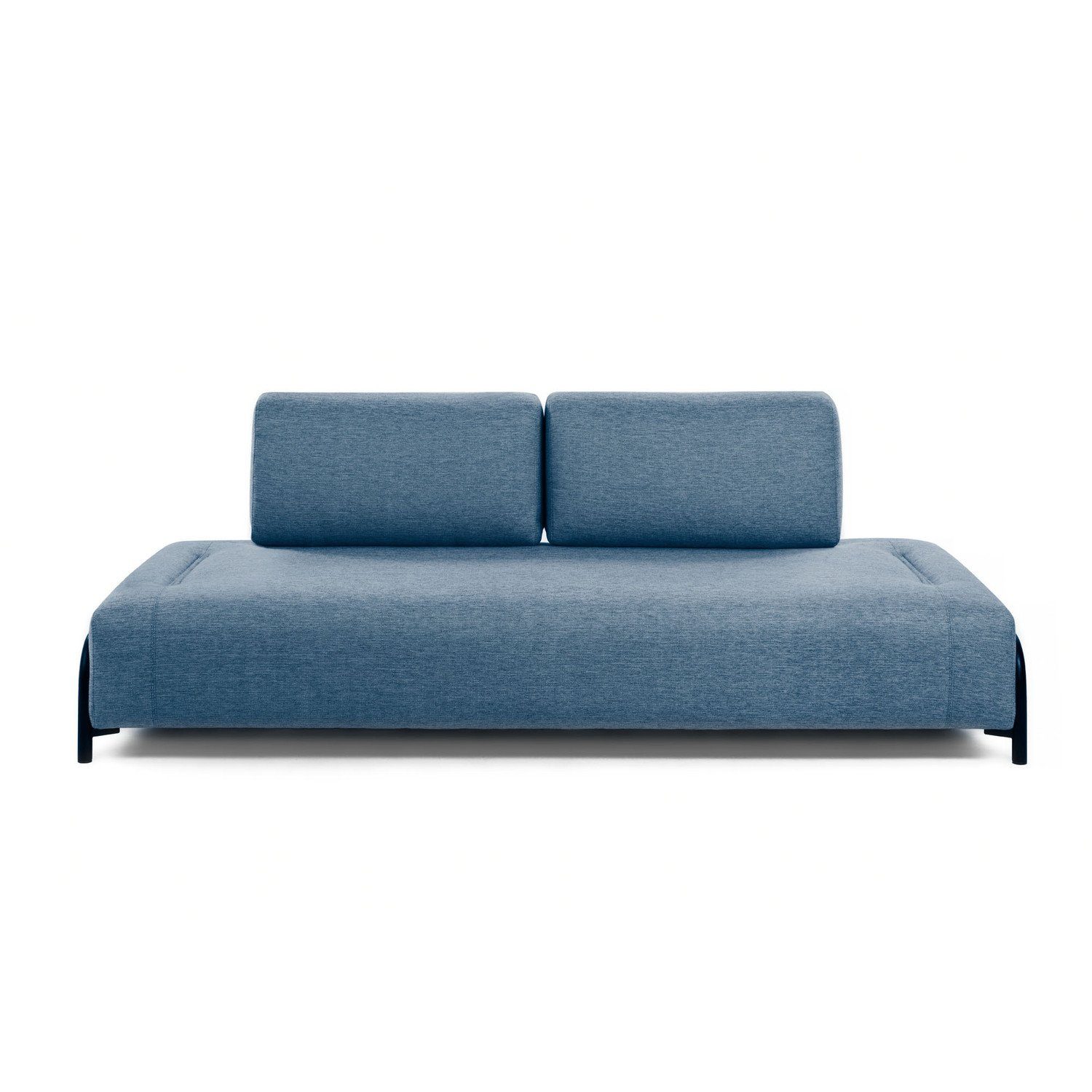 Sofa Sofa Compo 3-Sitzer Modul blau 232cm Couch