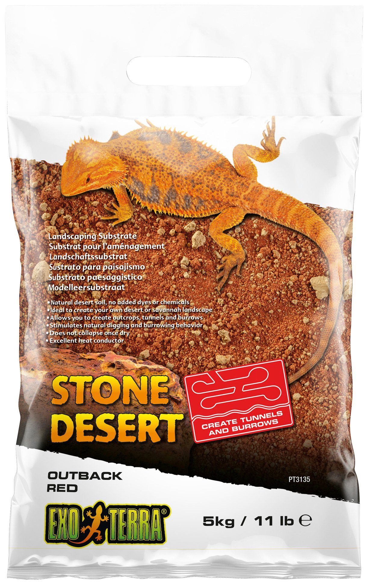 Exo Terra TerrarienSubstrat »EX Outback Red Stone Desert«, 5 kg online kaufen OTTO