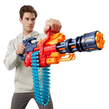 ZURU Blaster Dartblaster Crusher, Halbautomatischer Federdruckblaster im Minigun-Look