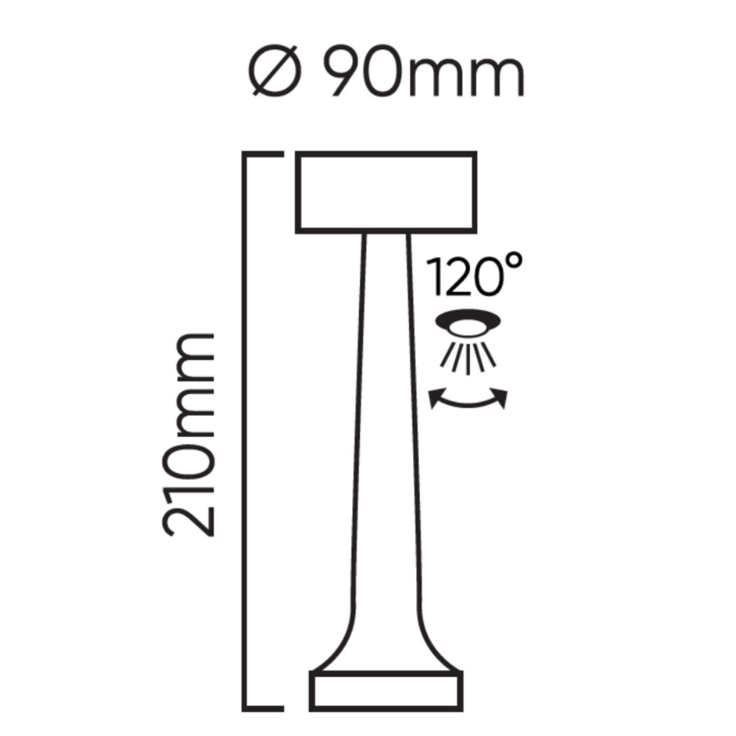 LED line LITE LED Tischleuchte Tischleuchte RIWIA 1W, IP20 Schutzart, CCT 3 günstig online kaufen