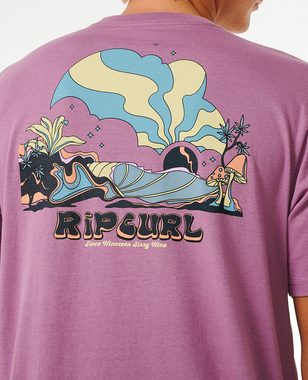 Rip Curl Print-Shirt Mason Pipeliner Kurzärmliges T-Shirt