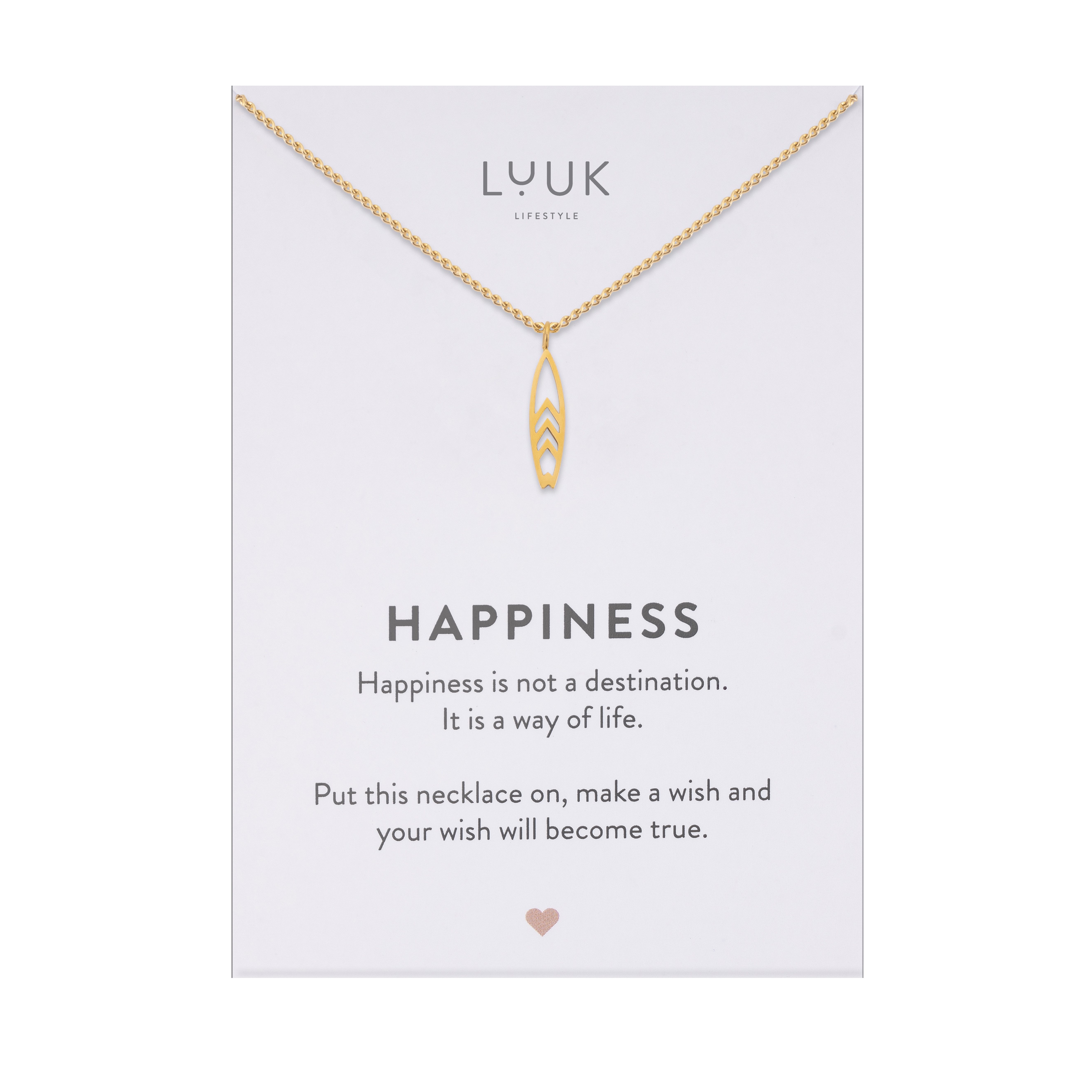 LUUK LIFESTYLE Kette mit Anhänger Surfbrett, günstig online kaufen