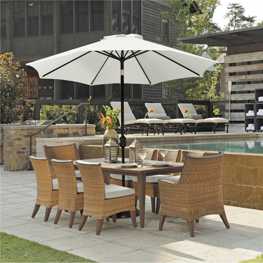 Yaheetech Sonnenschirm ∅ 223/270/294/327 cm, Gartenschirm günstig online kaufen