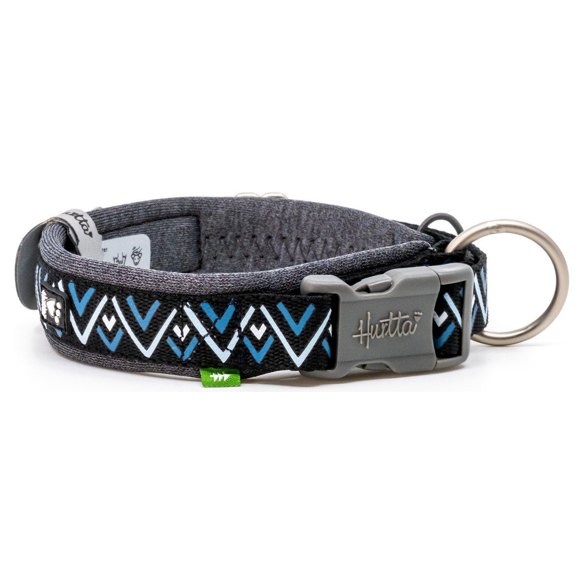 HURTTA Hunde-Halsband Razzle-Dazzle Halsband blackberry (schwarz)