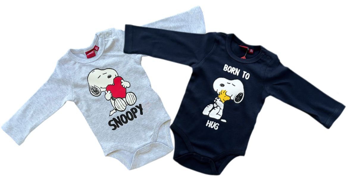Snoopy Strampler Snoopy Jungen Bodys Strampler Baby Overall 62 68 80 86 92 – Bild 3 von 4