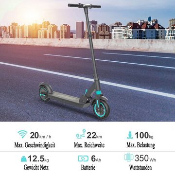 CITYSPORTS Elektro-Kinderroller RCB-R13 Jugend-E-roller 12-18 Jahre E-Scooter für Jugendliche/Kinder, Mini Jugend-Scooter 350W Faltbarer Kickscooter