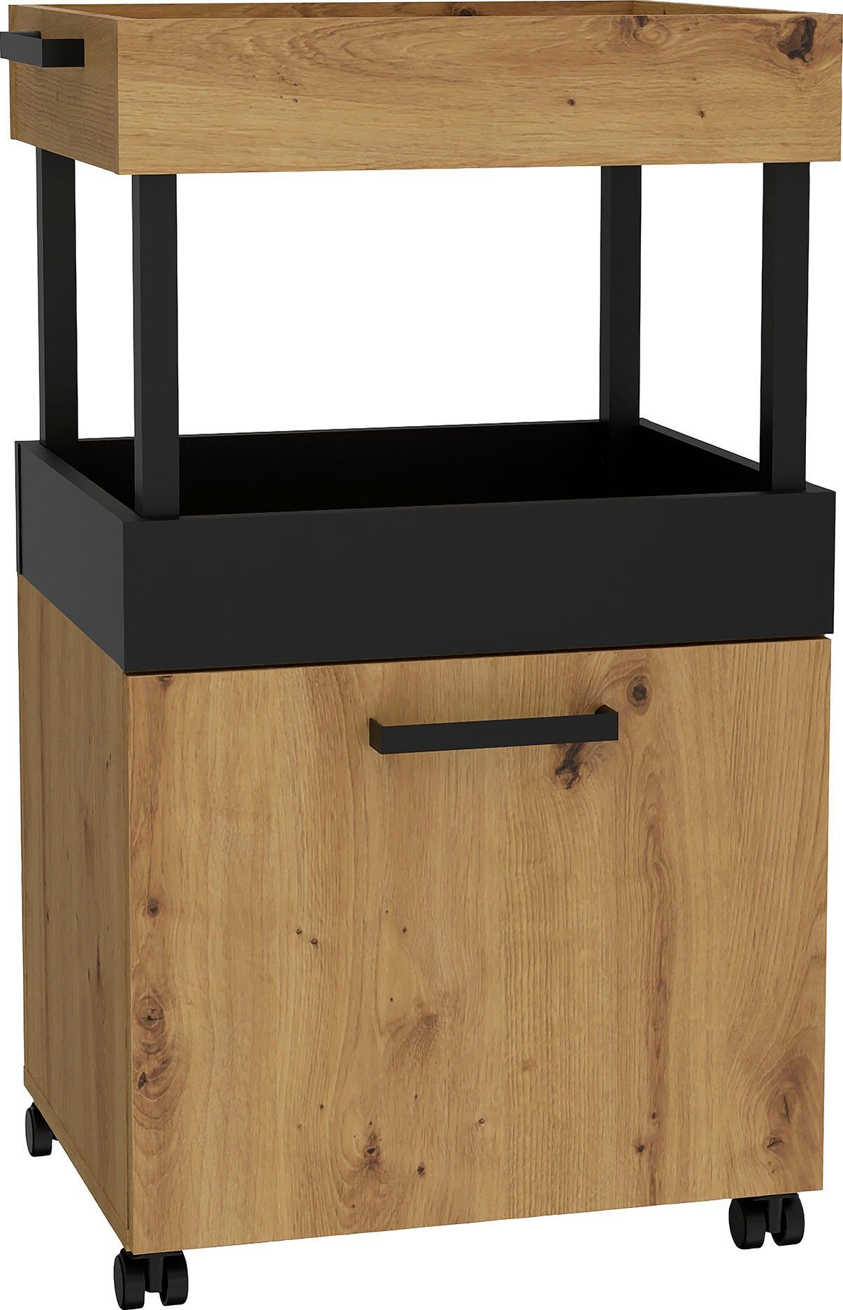 FORTE Barschrank Homebar Höhe ca. 88 cm – Bild 2 von 5