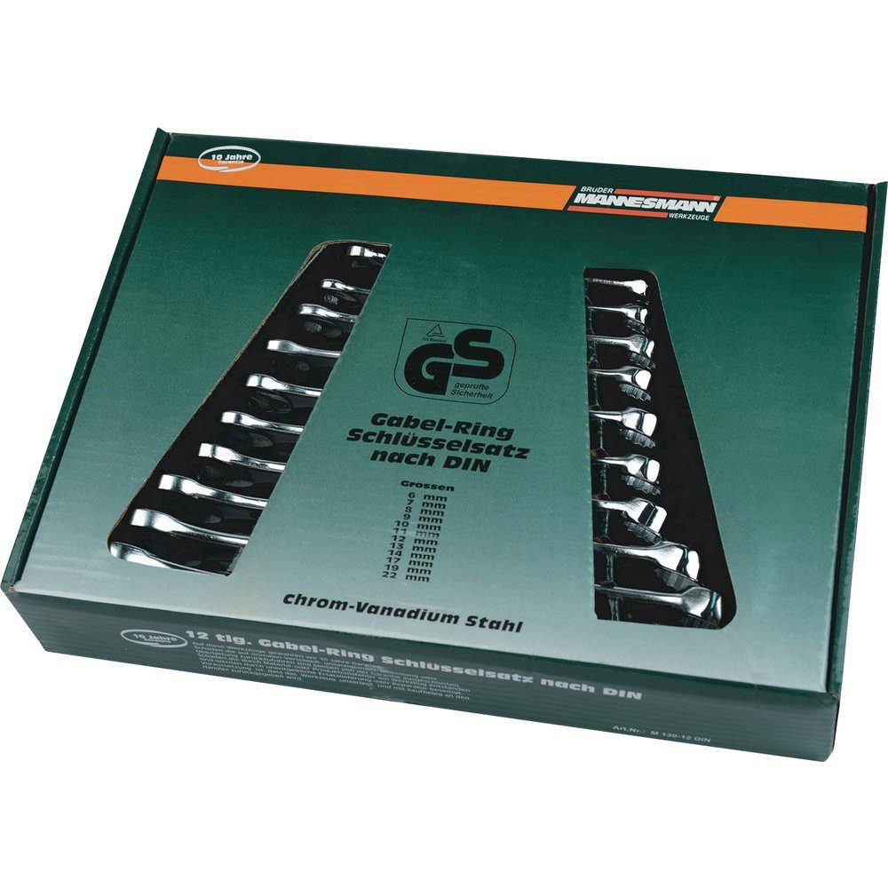 Brüder Mannesmann Werkzeuge Ringschlüssel Brüder Mannesmann M 130-12 DIN Ri günstig online kaufen