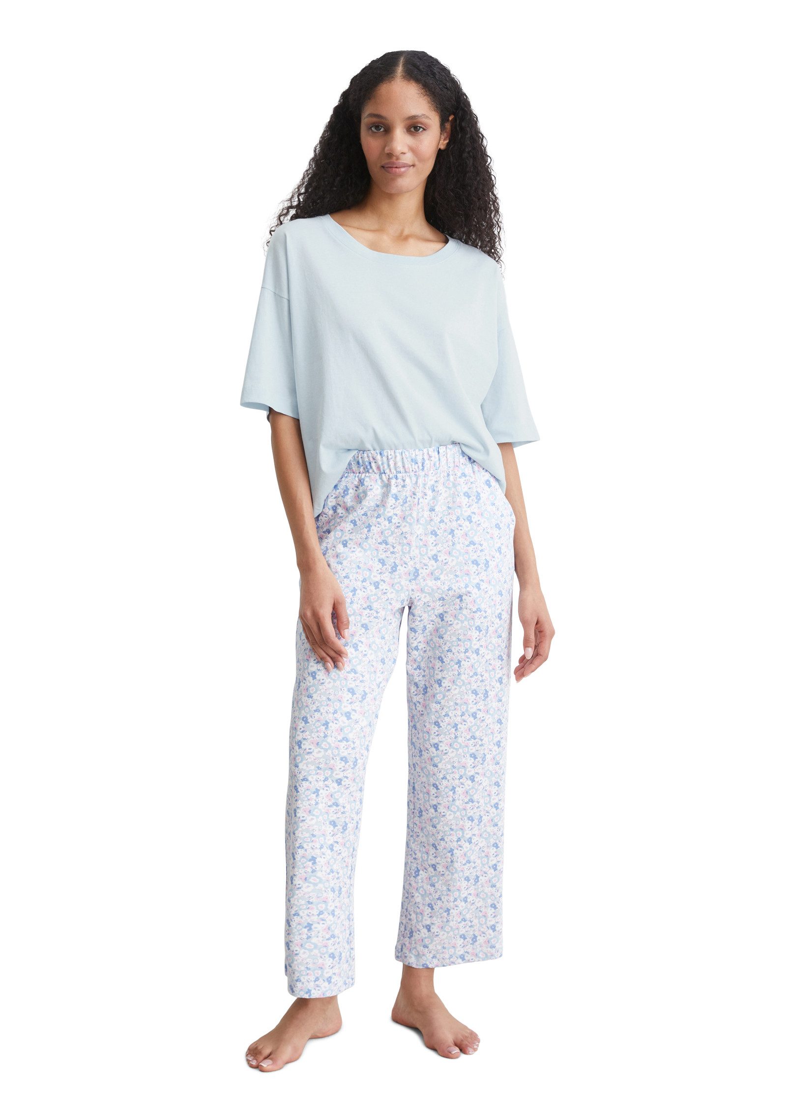 Marc OPolo Pyjamahose "On the move", 7/8 Länge, mit lockerem Fit, elastisch günstig online kaufen