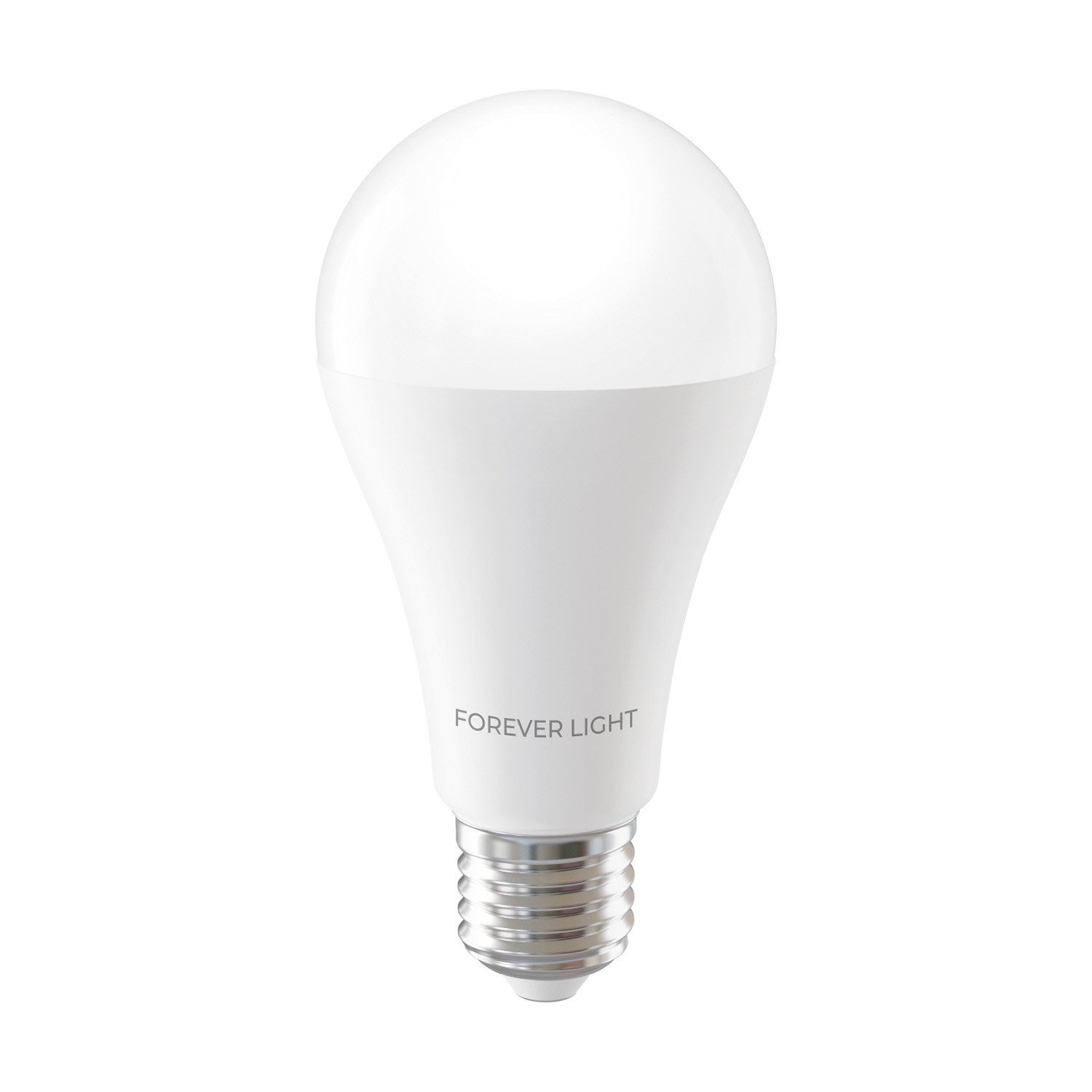 Forever Light LED-Leuchtmittel Lampe E27 A65 17 W 2100 lm Warmweiß 3000 K Energieklasse E, 1 St., Warmweiß, Sehr hohe Helligkeit für große Räume