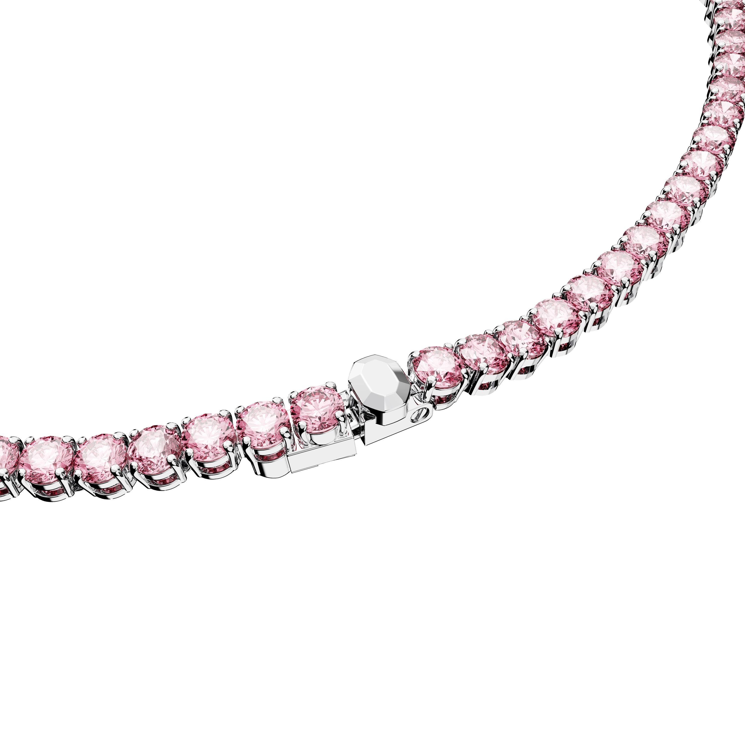 Swarovski Kette mit Anhänger silberfarb...