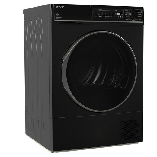 SHARP Wärmepumpentrockner KD-ROHB8GBA+++-DE, 8 kg, Trommelbeleuchtung