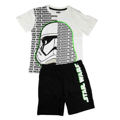 Disney Pyjama Star Wars Stormtrooper Jugend Pyjama Gr. 134 bis 164, 100% Baumwolle