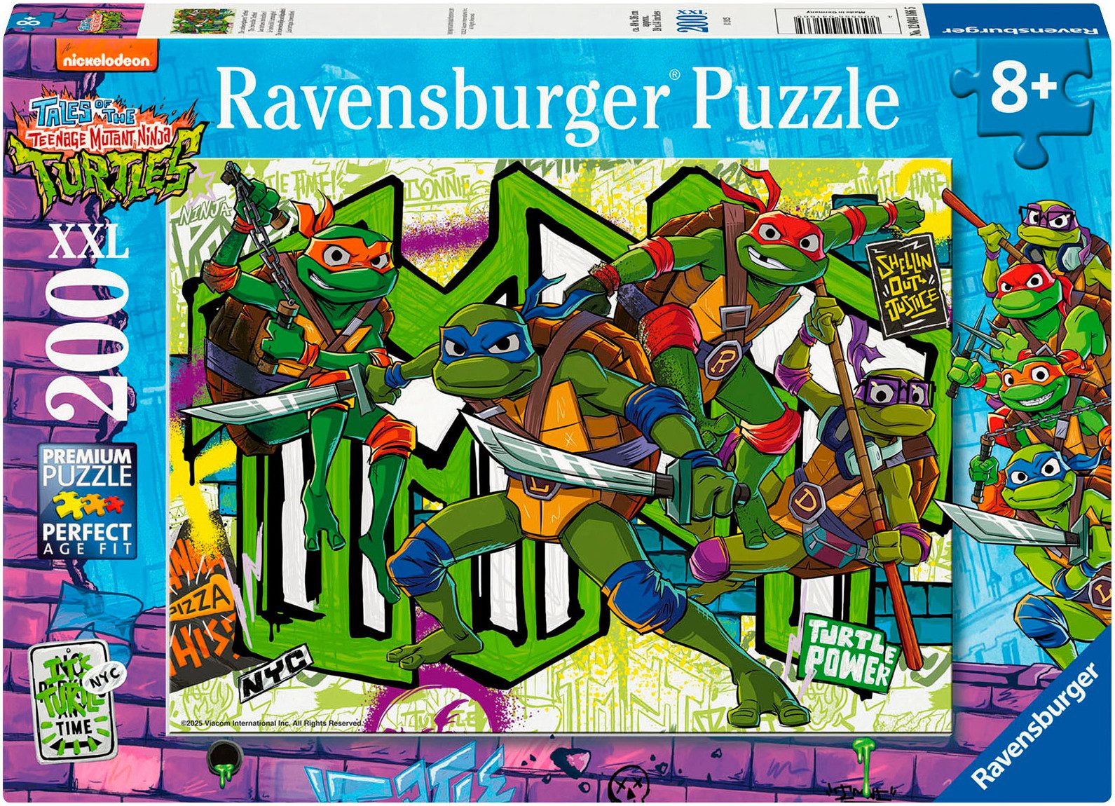 Ravensburger Puzzle Teenage Mutant Ninja Turtles - Die unbesiegbaren Turtle günstig online kaufen