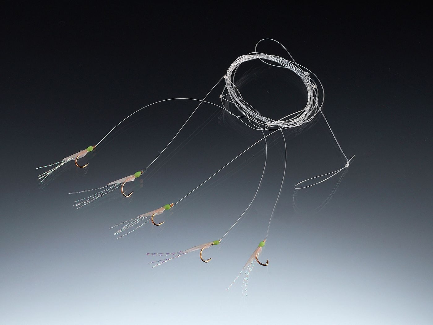 Balzer Vorfachschnur Balzer Heringssystem Micro 1,50m 5 Haken Gr. 14 - Heringsvorfach, (1-St)