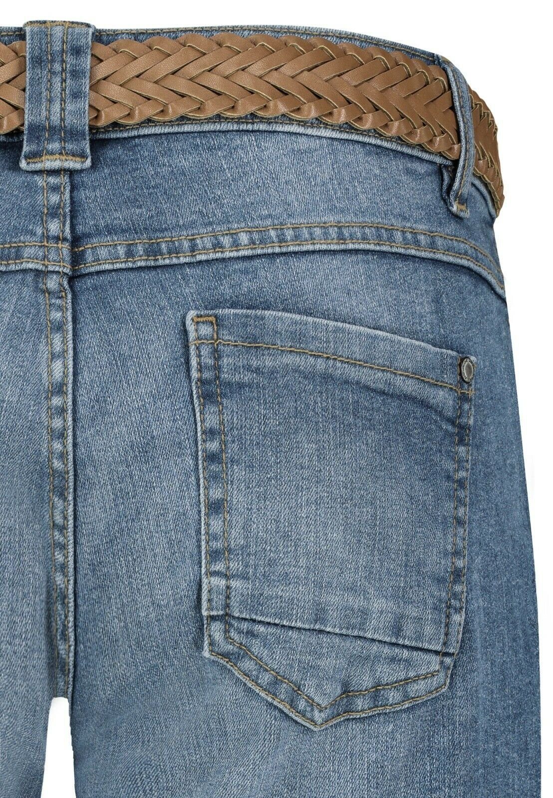 SUBLEVEL Bermudas Damen Jeans Shorts Bermuda Kurze Hose Shorts Short Denim Stretch Denim – Bild 4 von 5