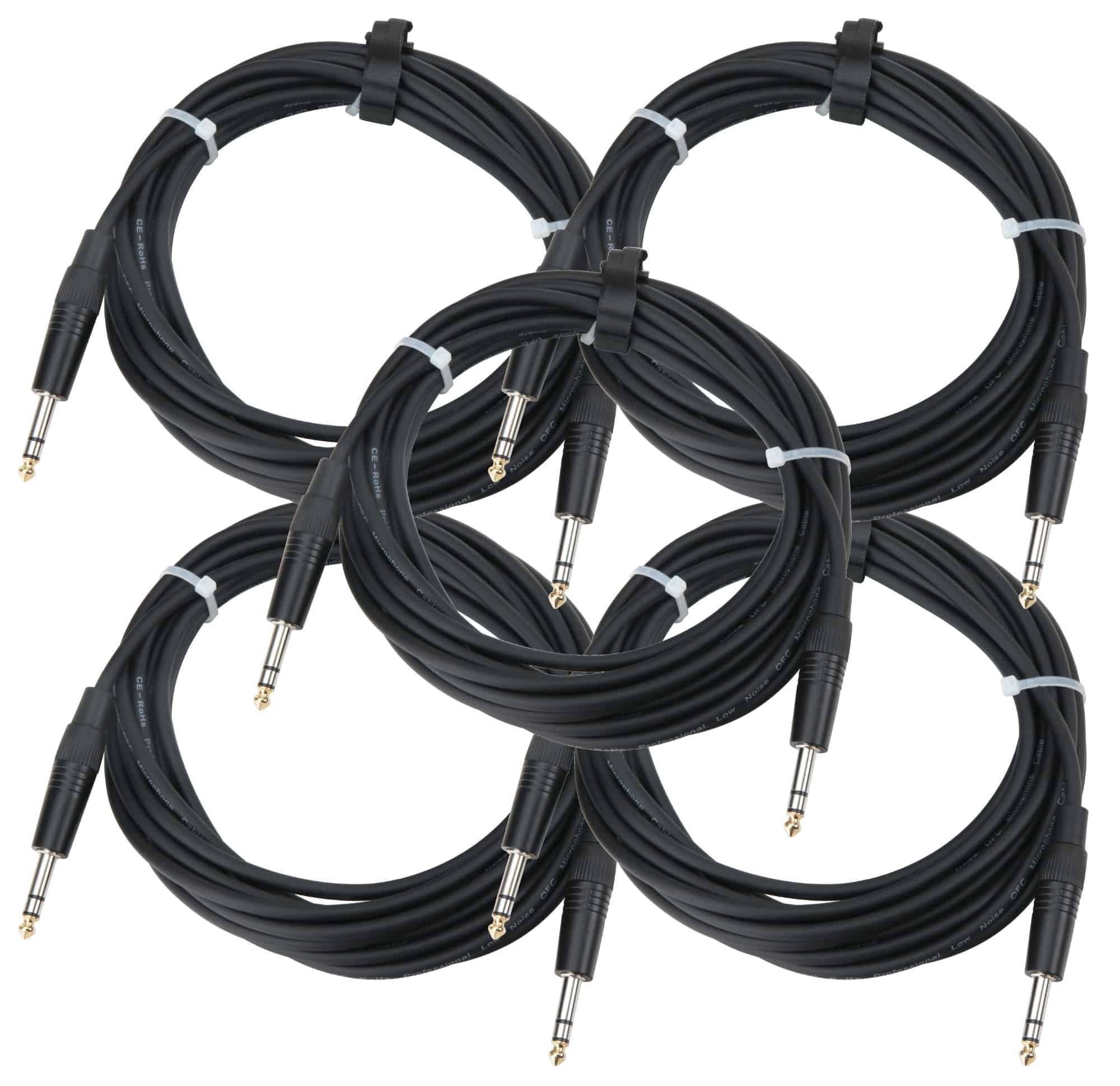 Stage INSTS-6 Klinkenkabel 6 m Audio-Kabel