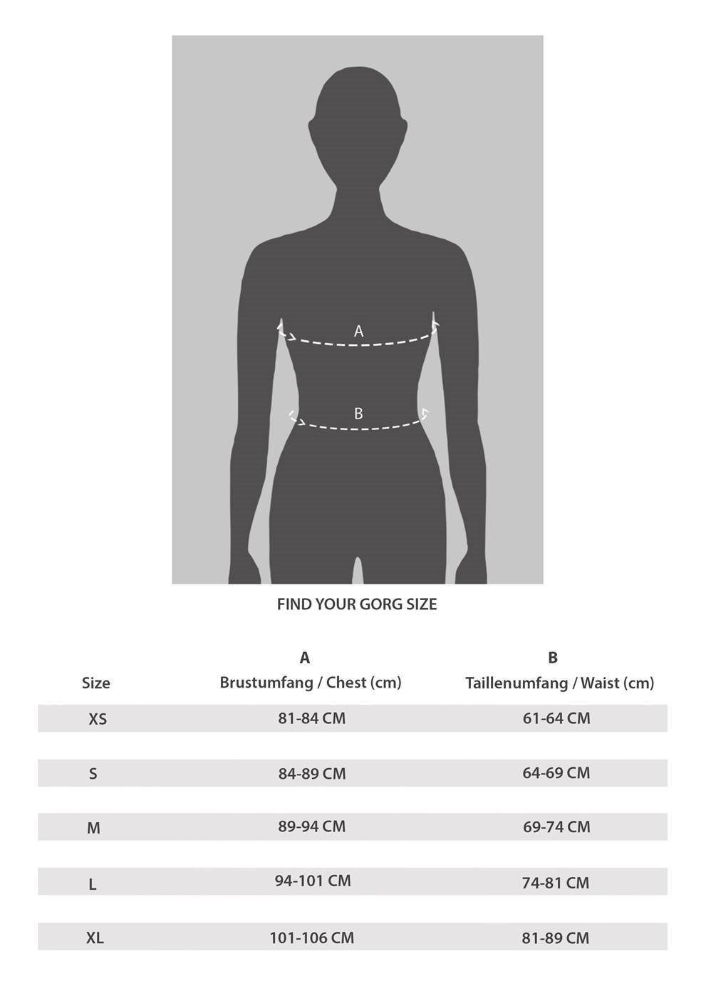 GORG Crop-Top Damen Geripptes Cropped Top aus Bio-Baumwolle & TENCEL Modal