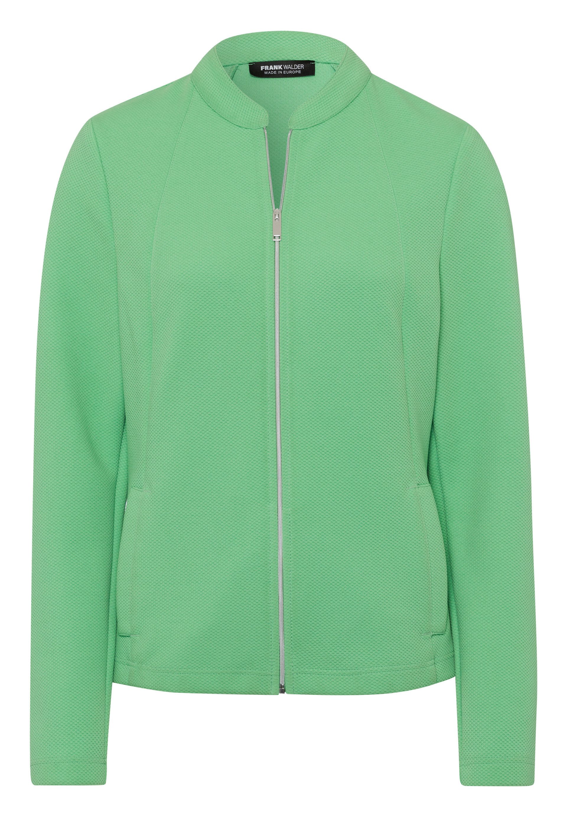 FRANK WALDER Kurzjacke aus Jersey mit Zipp günstig online kaufen