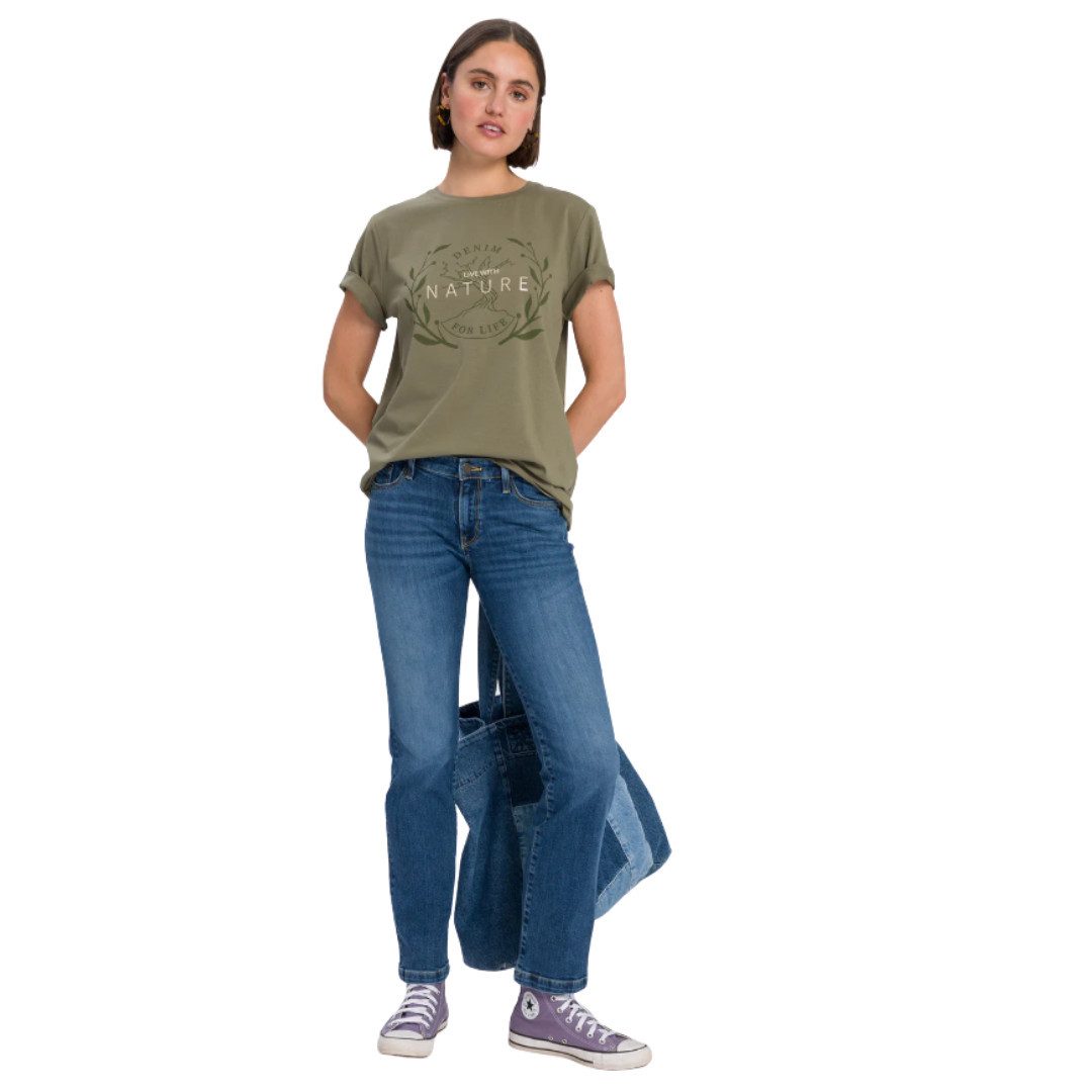 CROSS JEANS® Bootcut-Jeans Lauren H485-023 Dark Blue