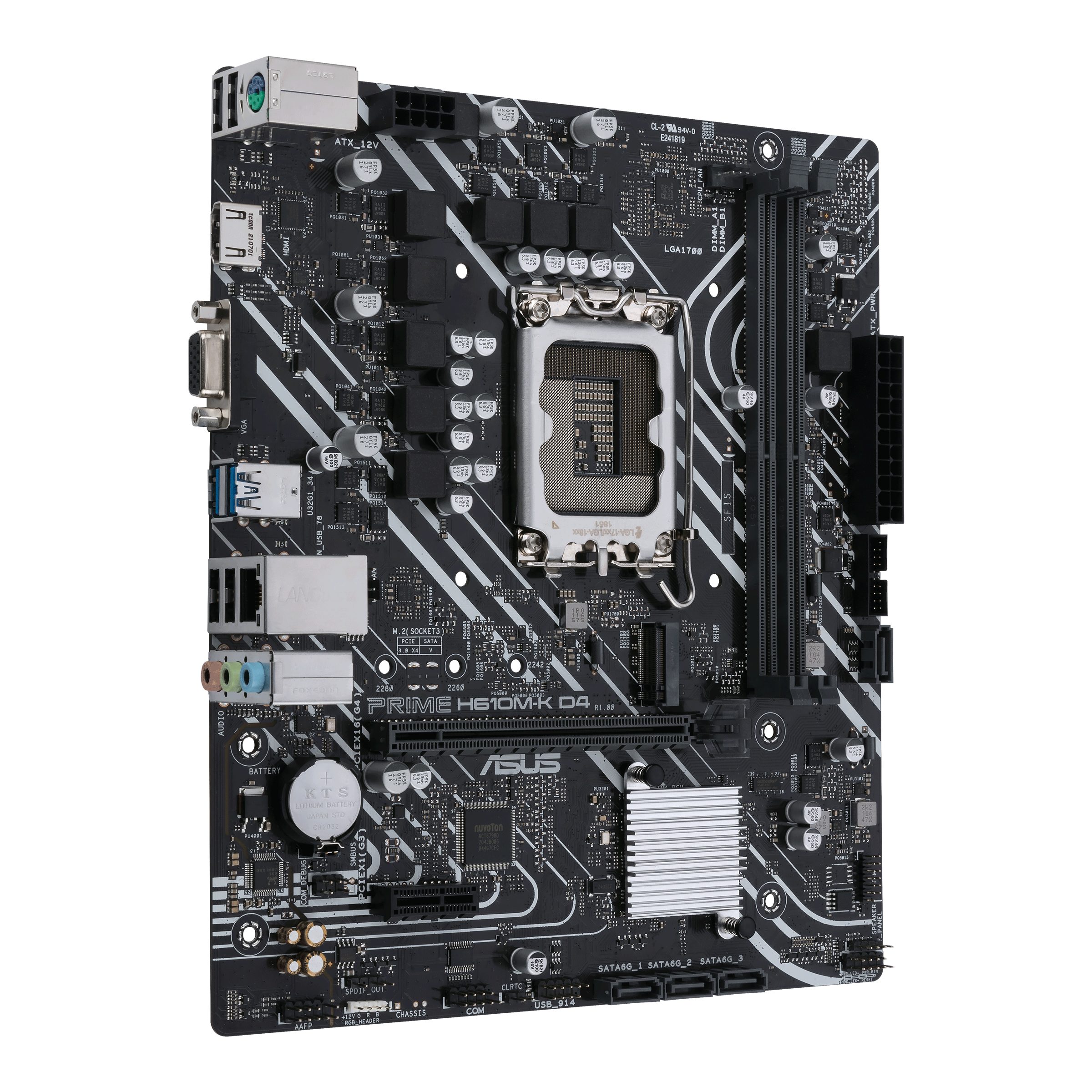 Asus PRIME H610M-K D4 Mainboard