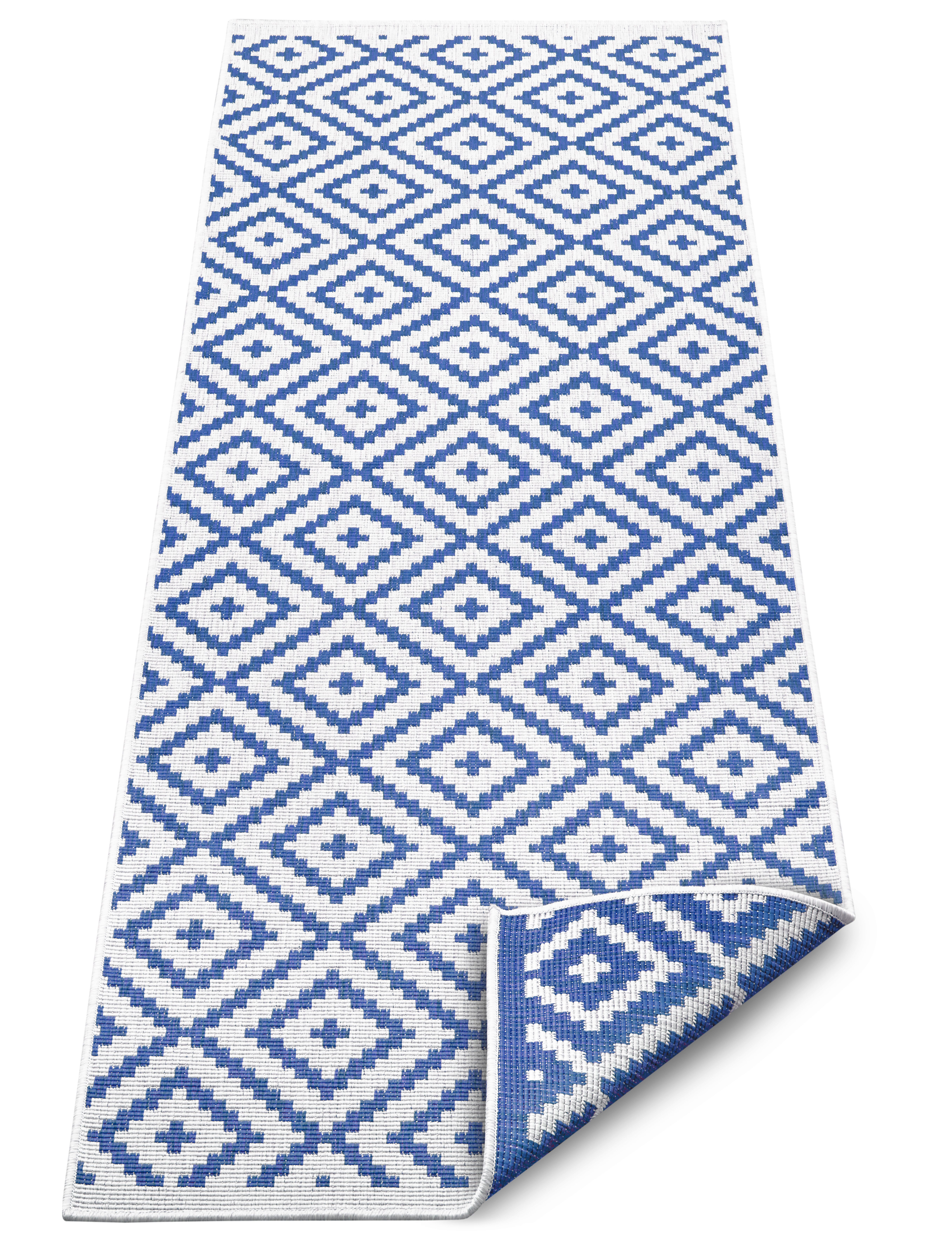 OTTO home Teppich Ronda Wendeteppich, rechteckig, Höhe: 5 mm, Sisal-Optik, Flachgewebe, In- und Outdoor, geometrisches Boho Design – Bild 5 von 5