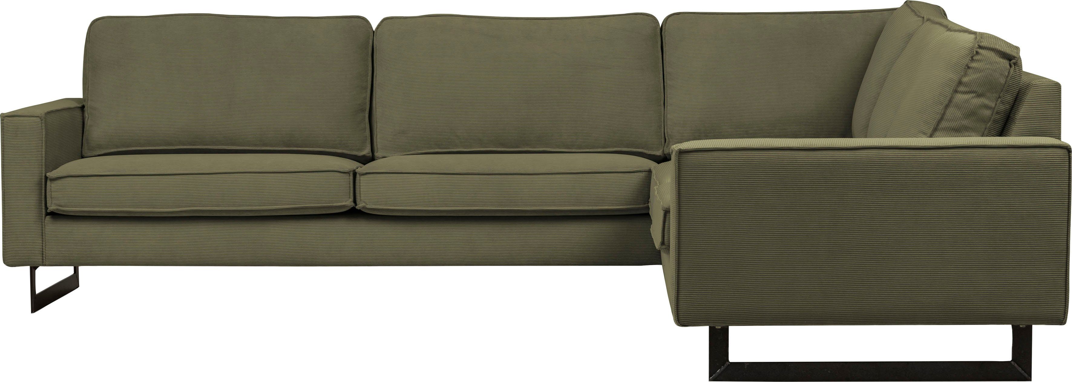 Places of Style Ecksofa "Pinto, XXL, 250/290 cm, langer Schenkel, Ottomane" günstig online kaufen