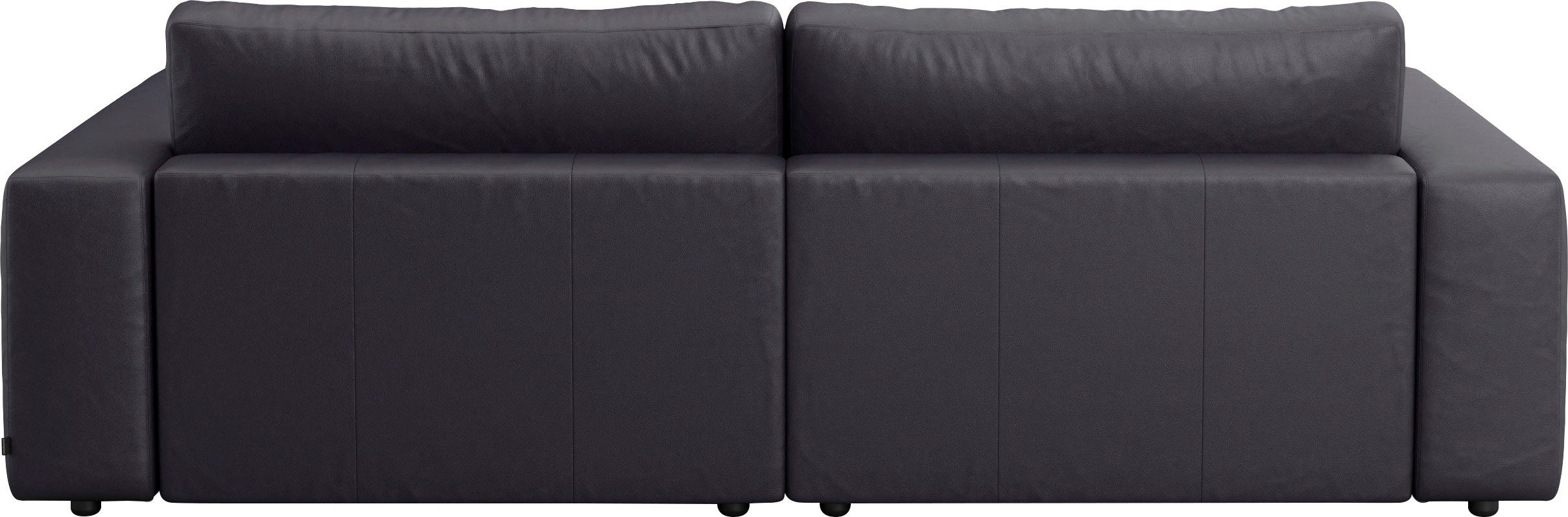 Big-Sofa unterschiedlichen by branded in 2,5-Sitzer Musterring vielen Qualitäten LUCIA, 4 Nähten, und M GALLERY