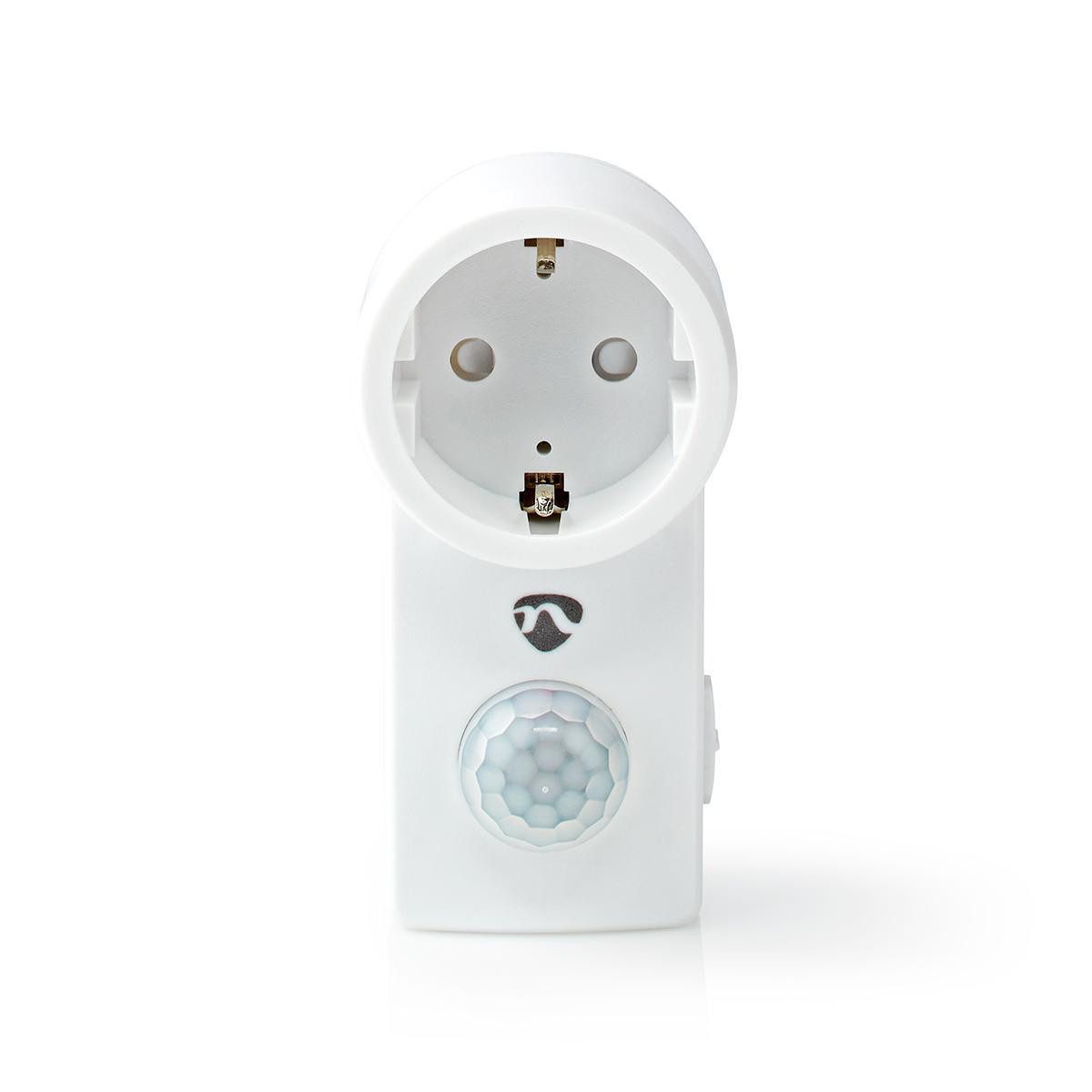 Nedis Bewegungsmelder PIRWI10WT, (1-St), PIR-Sensor, 120° Erfassung, für Innenräume, flexibel nutzbar