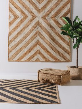 Teppich Britt, benuta, rechteckig, Höhe: 5 mm, Kunstfaser, Berber, Ethno-Style, Wohnzimmer