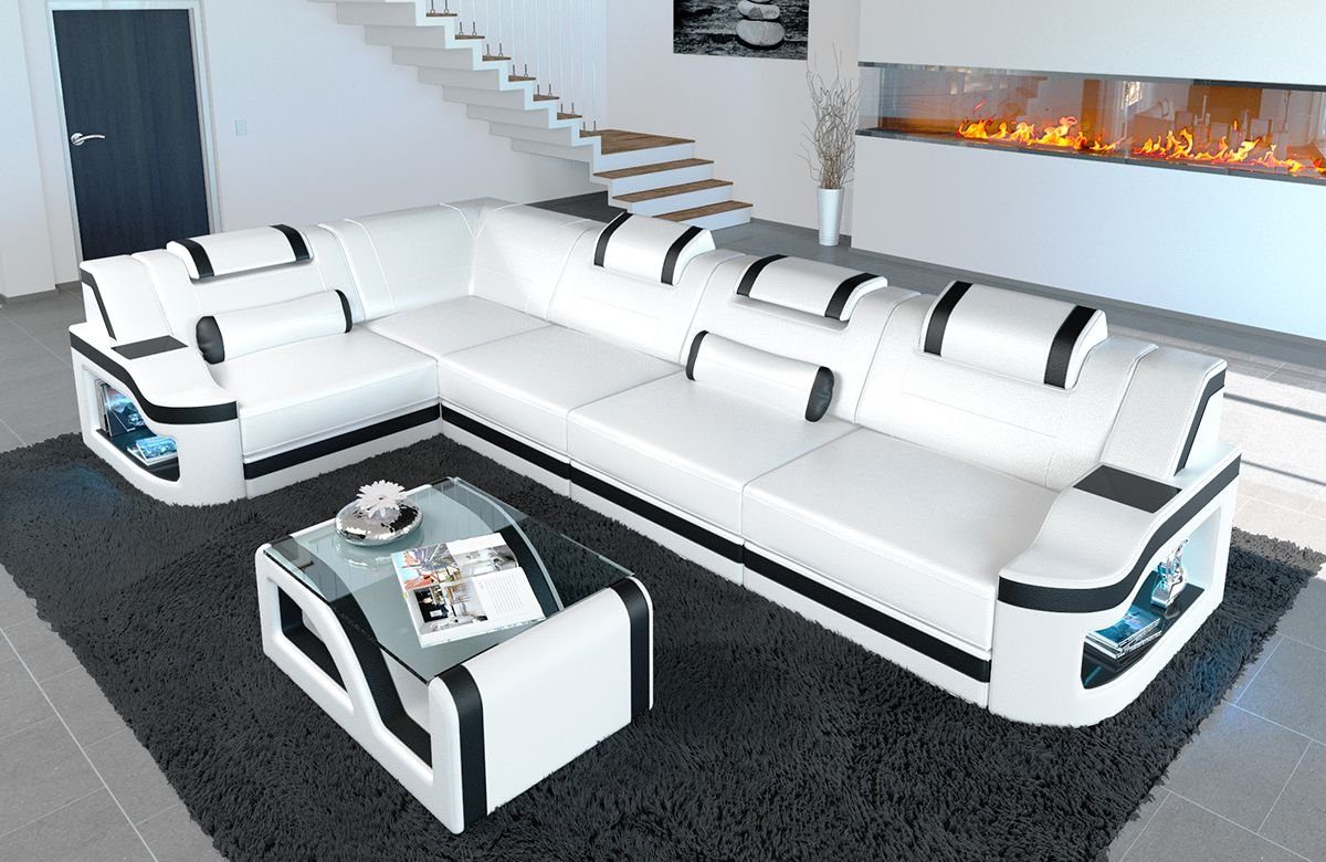 Sofa Dreams Ecksofa Ledersofa Padua L günstig online kaufen
