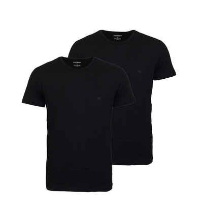 Emporio Armani T-Shirt »Rundhals mit Eagle-Logo« (2-tlg., 2er-Pack)