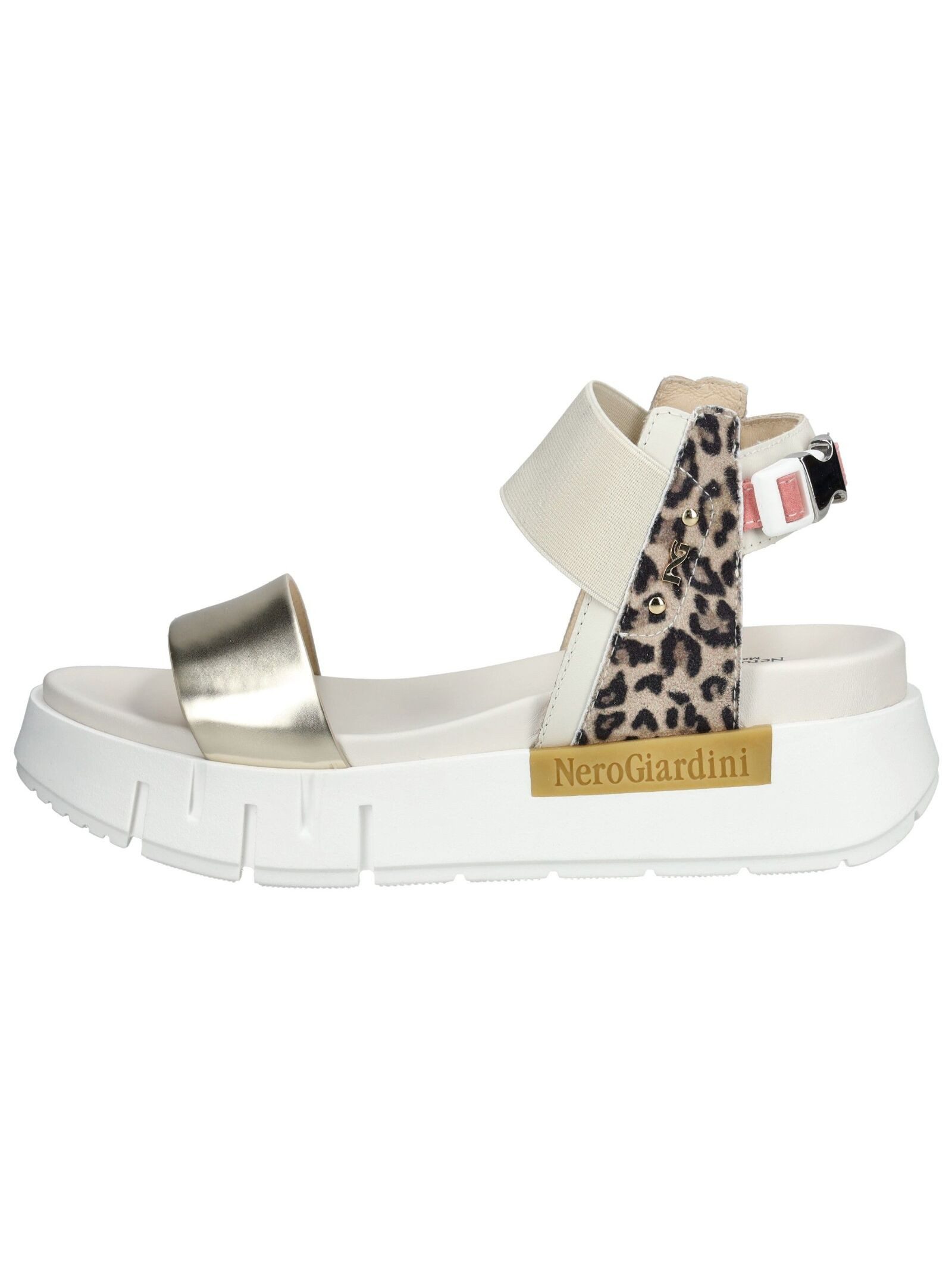 Nero Giardini Sandalen Leder/Textil Riemchensandalette günstig online kaufen