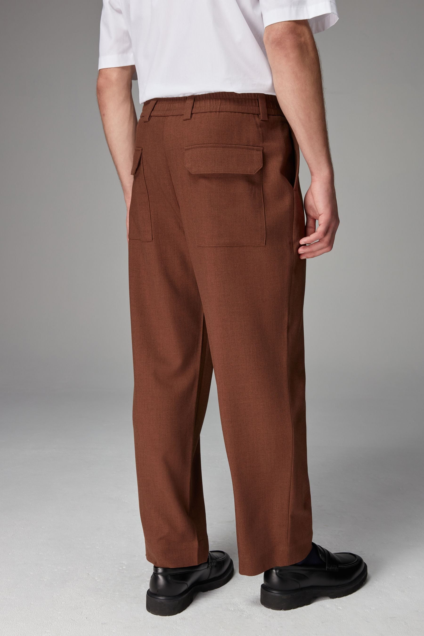 Next Stoffhose EDIT Relaxed Fit Twillhose (1-tlg) günstig online kaufen