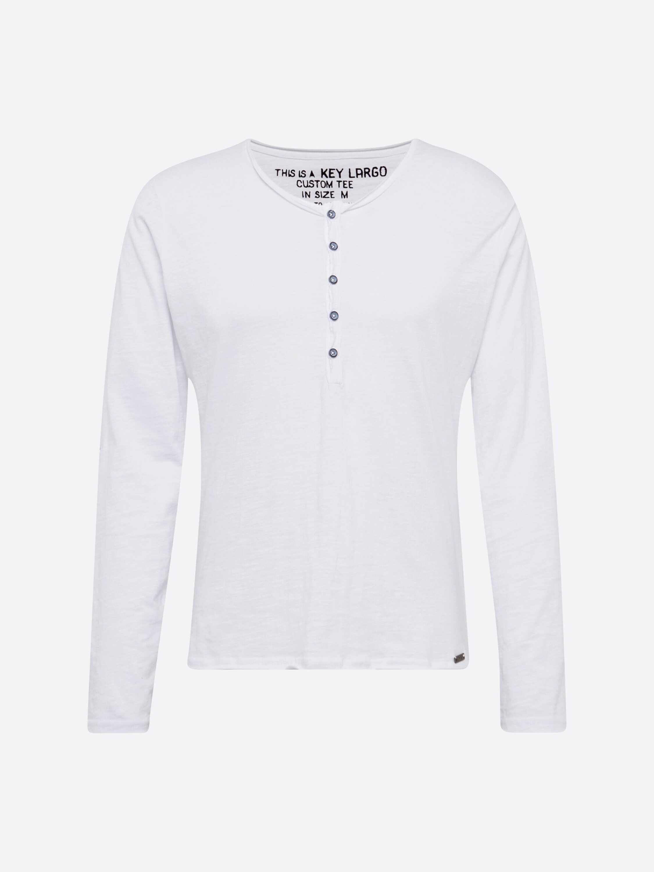 Key Largo Langarmshirt MLS00038 (1-tlg)