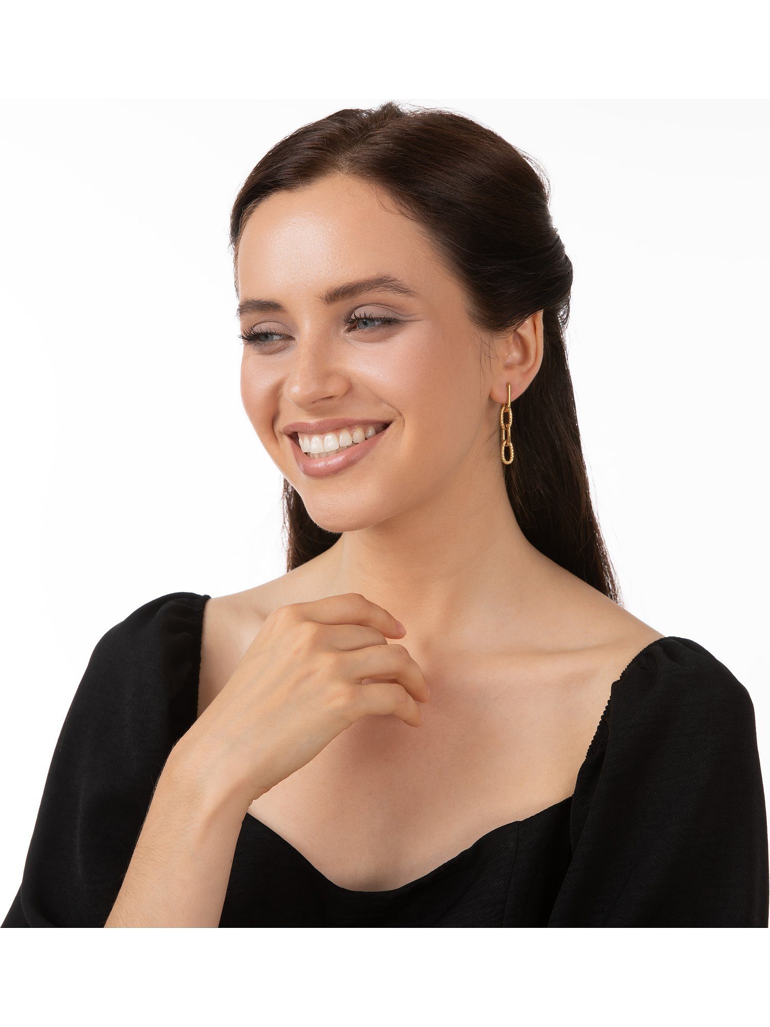 GUIDO MARIA KRETSCHMER Paar Creolen Guido Maria Kretschmer Damen-Creolen Edelstahl (Paar)