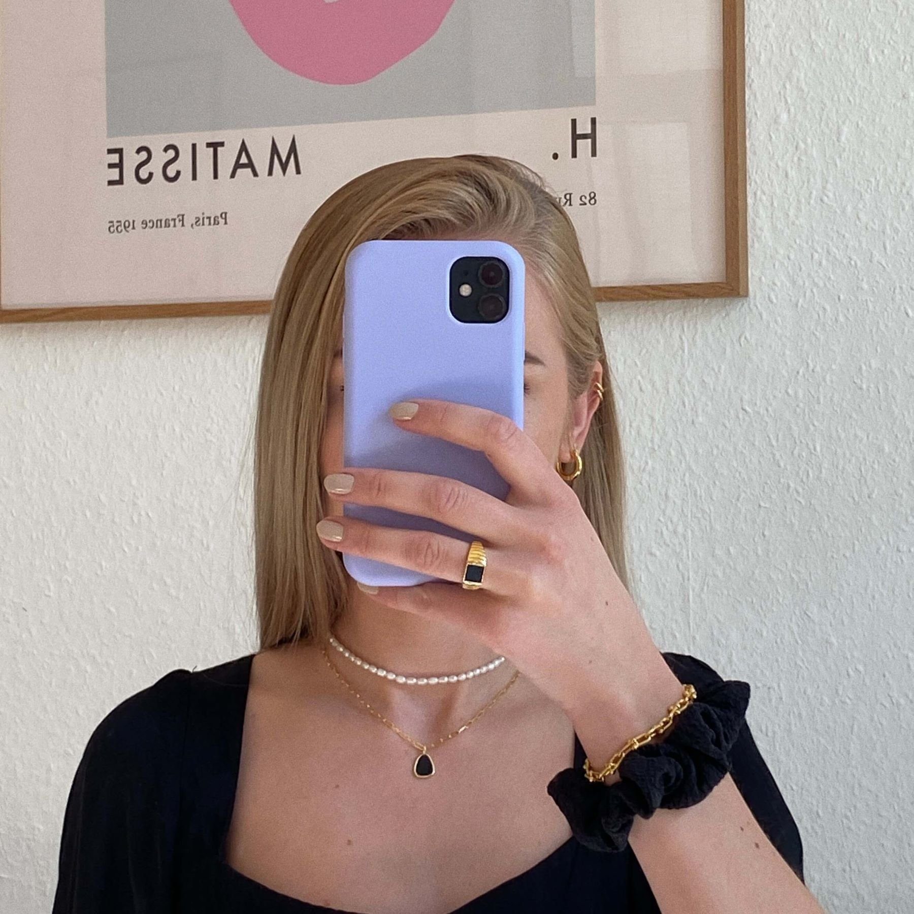 Brandlinger Kette mit Anhänger Halskette Toledo, Silber 925 vergoldet, Schw günstig online kaufen