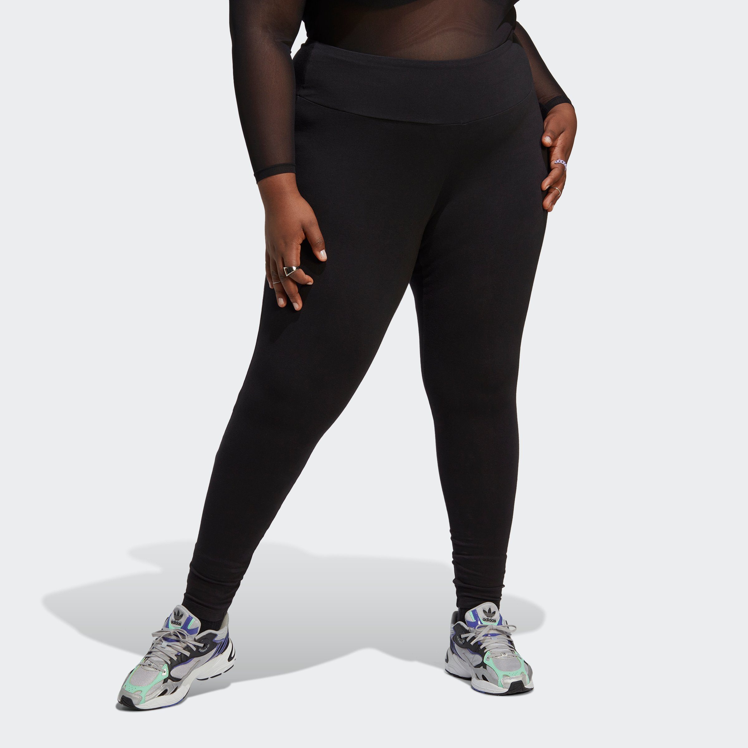 adidas Originals Leggings ADICOLOR ESSENTIALS – GROSSE GRÖSSEN (1-tlg),  Diese minimalistischen Leggings heben deine Originalität