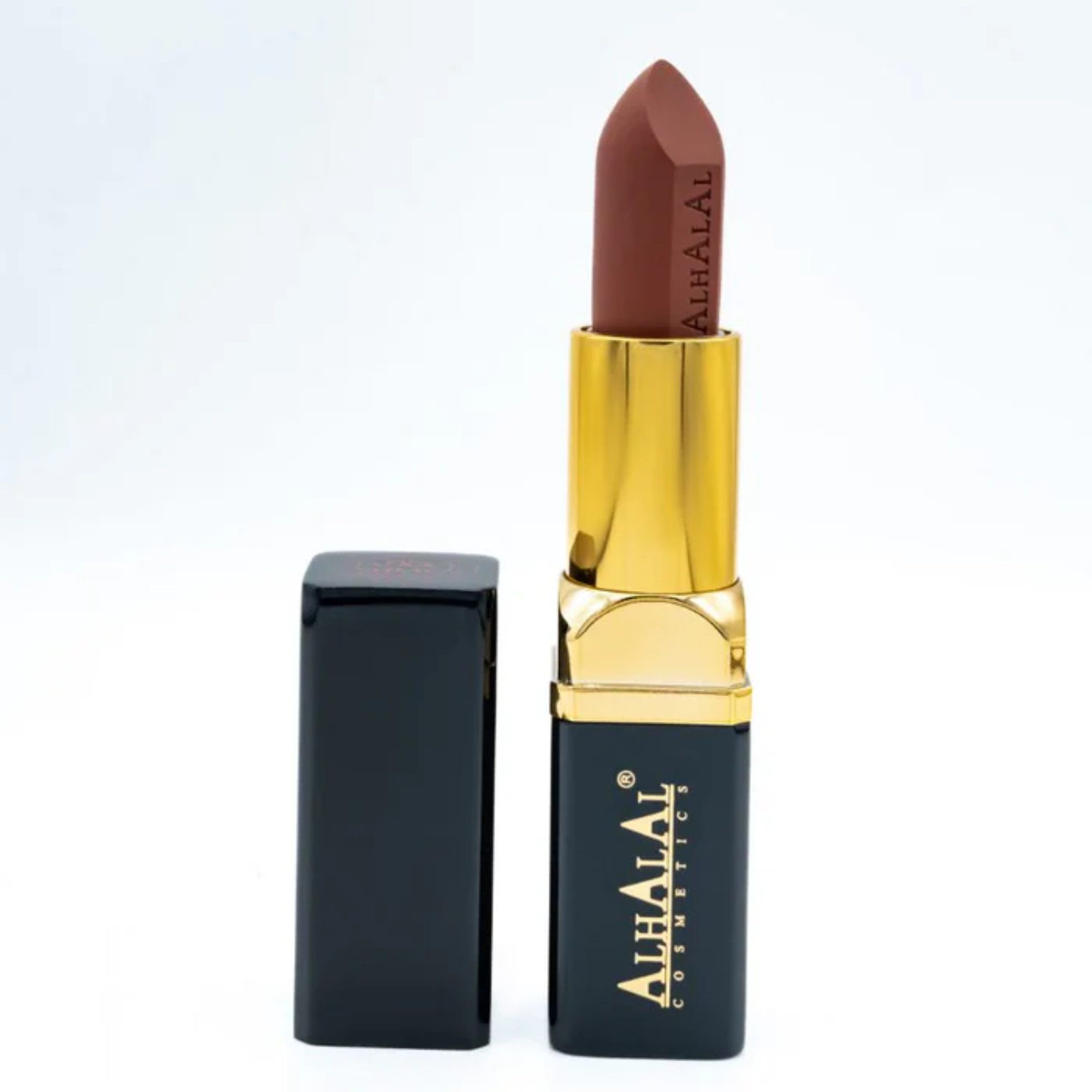 Alhalal Cosmetics Ltd. Lippenstift AL-07 AIMAN Halal Lippenstift Braun, Matt, vegan, alkoholfrei & HMC-zertifiziert