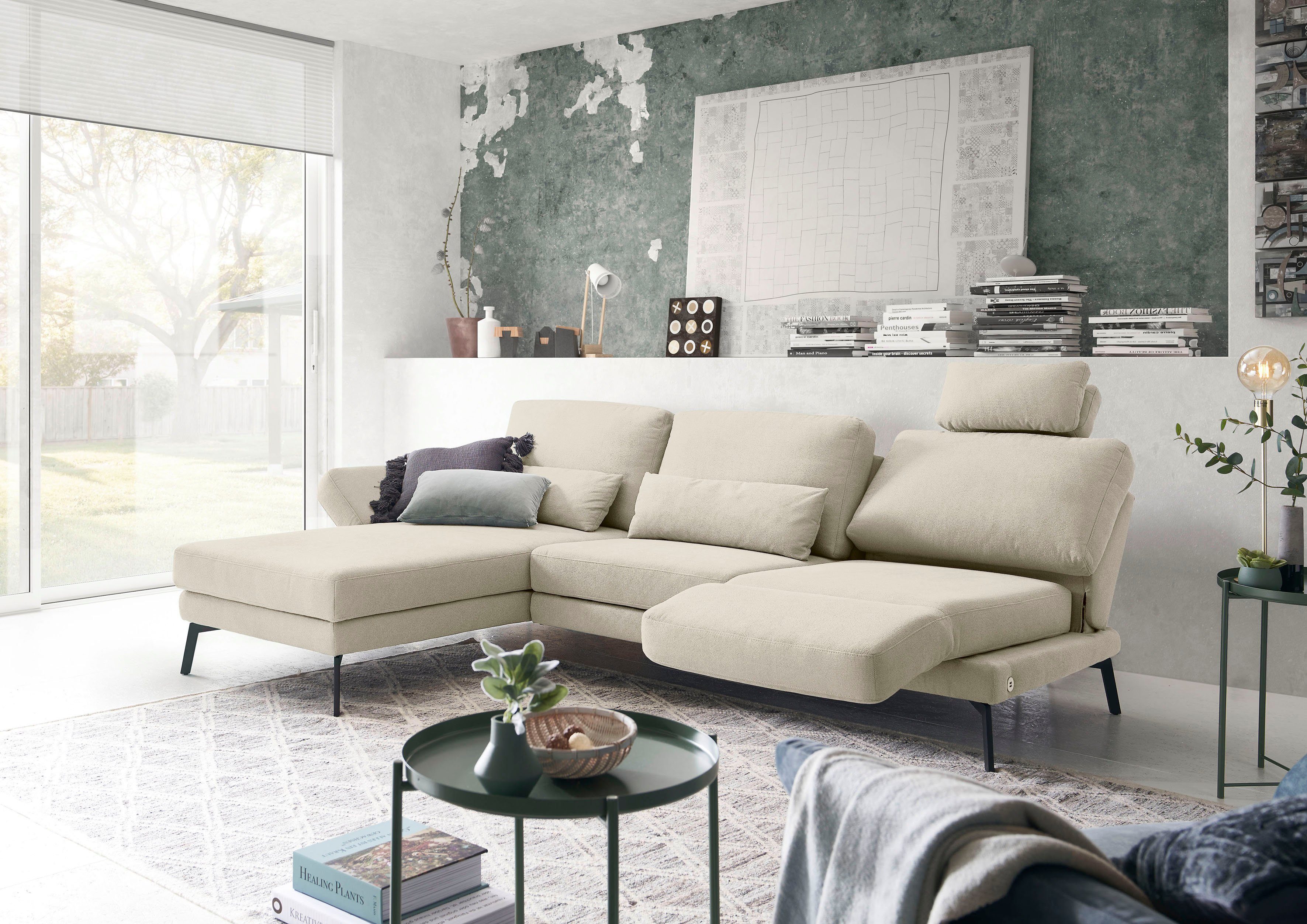 3C Candy Ecksofa Kairo modernes Multifunktions-Sofa, bequem, L-Form, inklusive Drehsitz, Armlehnen- und Rückenverstellung, OTTOs Choice