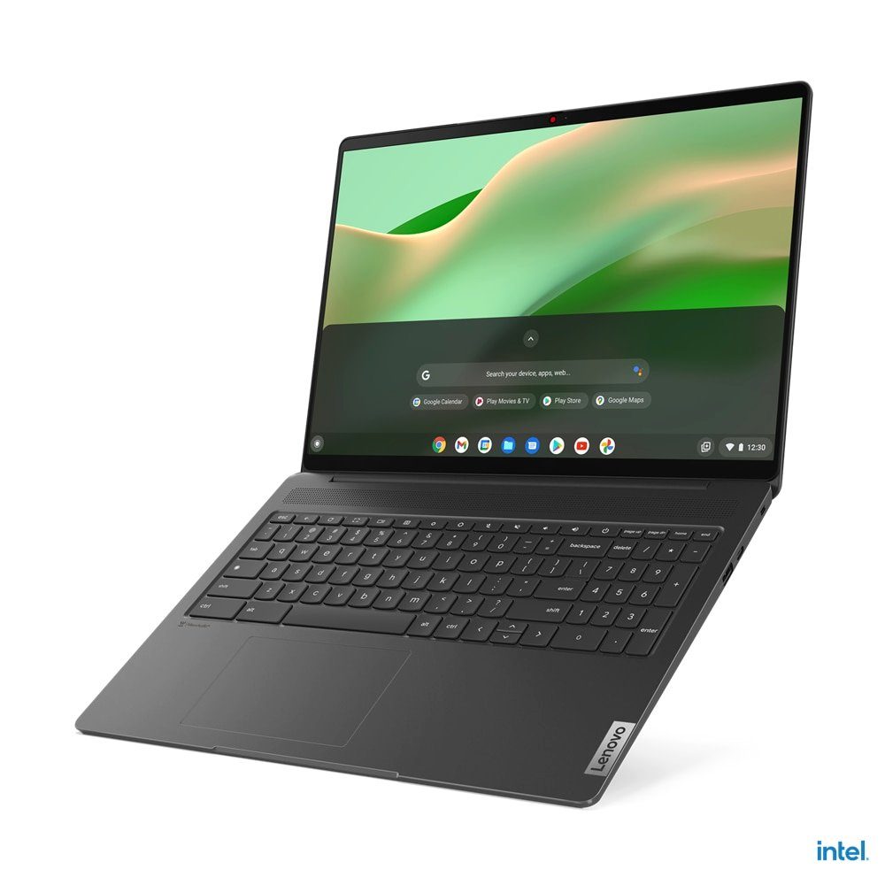 Lenovo IdeaPad UHD eMMC, Pentium Wi-Fi (40,60 Kartenleser) 8505, cm/16 Graphics, 3.1, 5 1080p Zoll, 16IAU7 bis 8GB GB 4,4 Chromebook GHz RAM, Intel 6E Gold Webcam, 128 Chromebook ax, USB zu