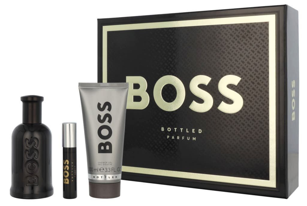 BOSS Duft-Set Boss Bottled, 3-tlg., Eau de Parfum, Eau de Parfum, Duschgel,