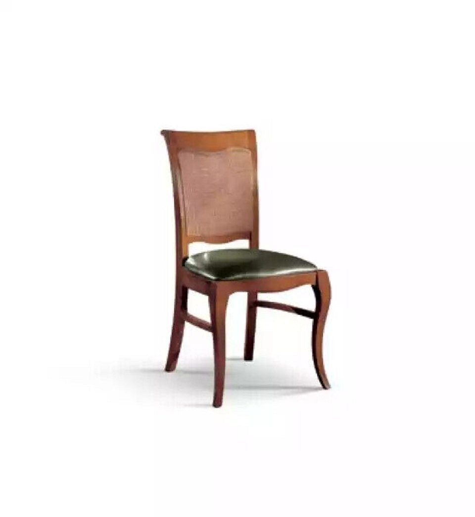 JVmoebel Esszimmerstuhl Klassischer Stuhl Esszimmer Polster Sitzmöbel Luxus Design Sitz Neu (1 St), Made in Italy