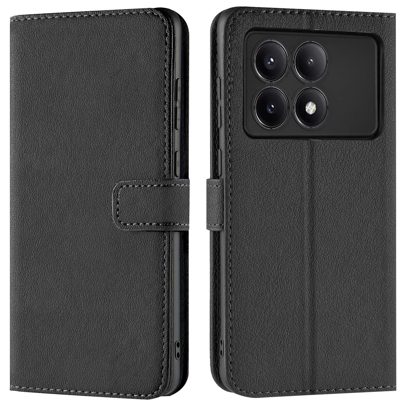 CoolGadget Handyhülle Book Case Handy Tasche für Xiaomi Poco F6 Pro 6,67 Zoll, Hülle Klapphülle Flip Cover für Poco F6 Pro Schutzhülle stoßfest